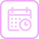 Calendar icon indicating 30 days to change your mind without penalty, highlighting a flexible decision-making period